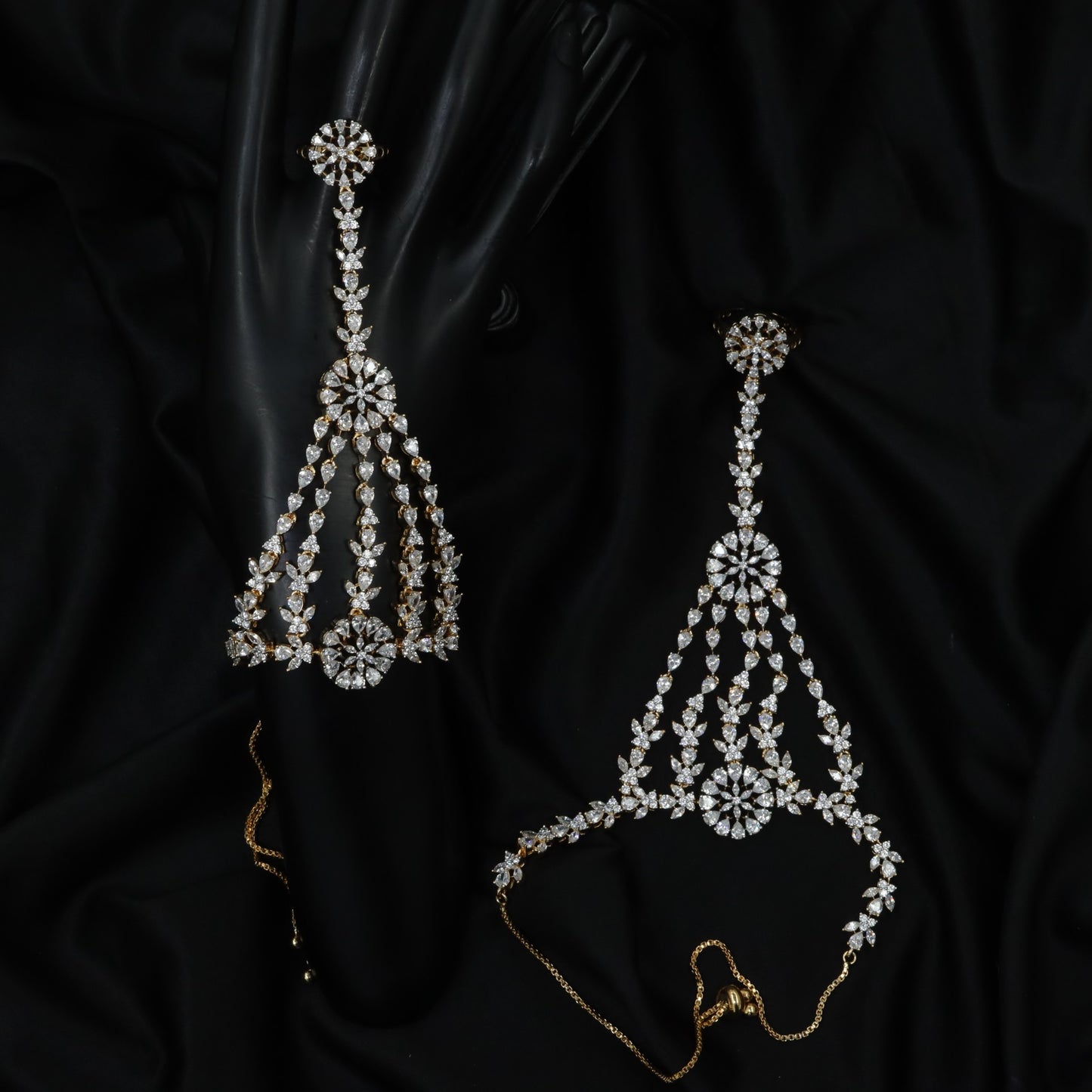 Glimora Floral Panja with Arched Link Extensions