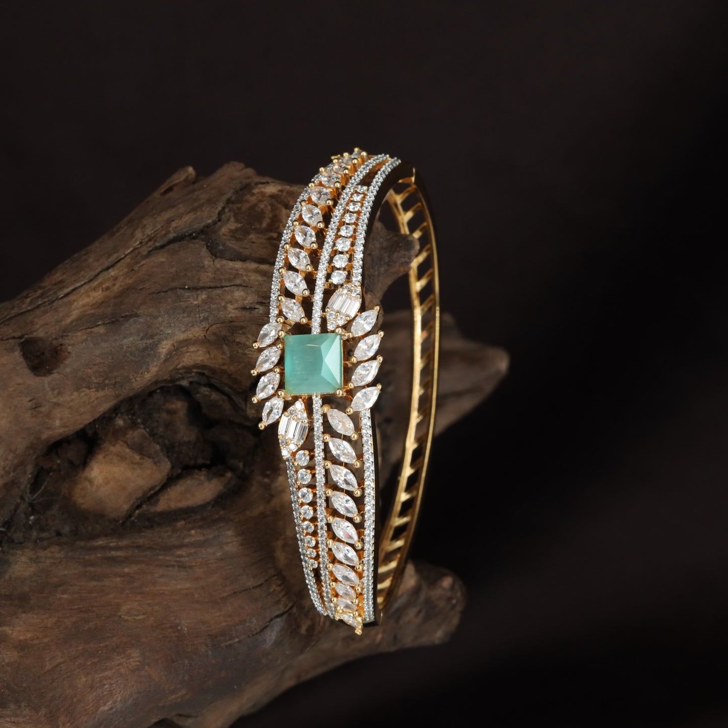Firelace Vine Kada with Layered Crystal Rows and Center Accent Placement