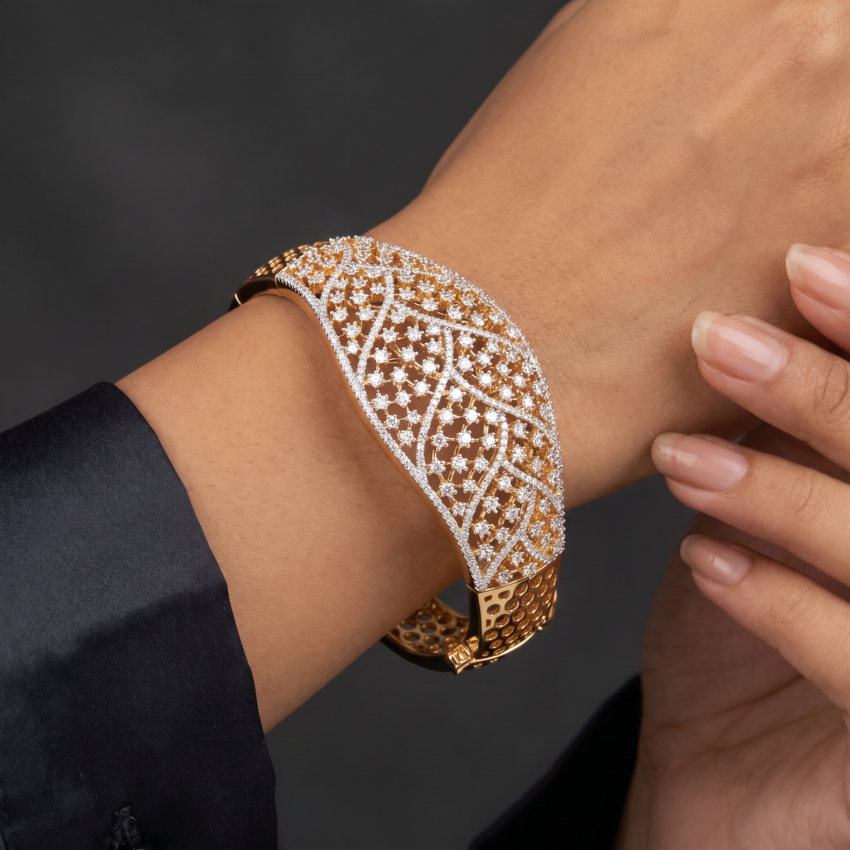 Parallel Mesh Wide Kada with Repeating Diamond Alignment