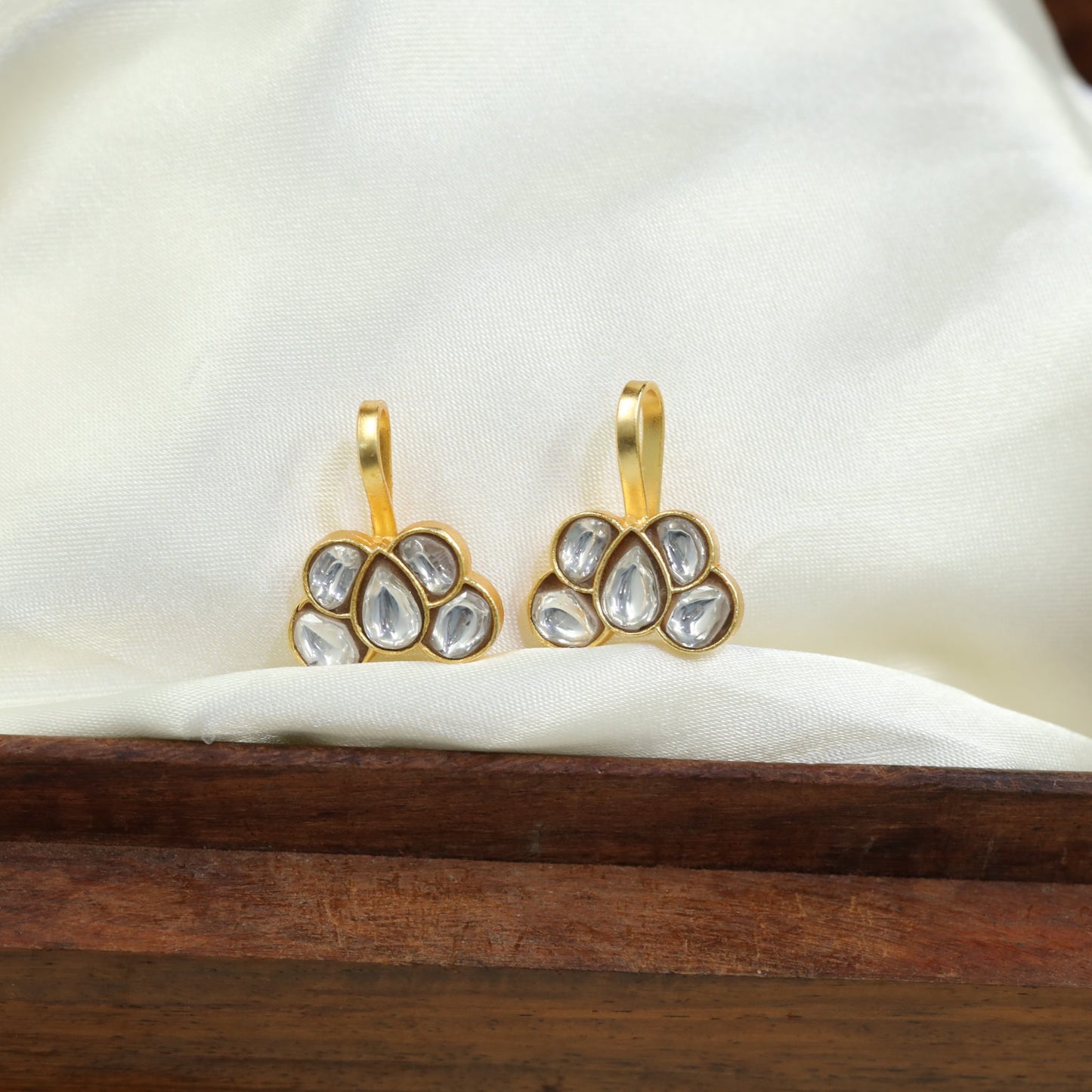Timeless Jadau Flower Cluster Bugadi