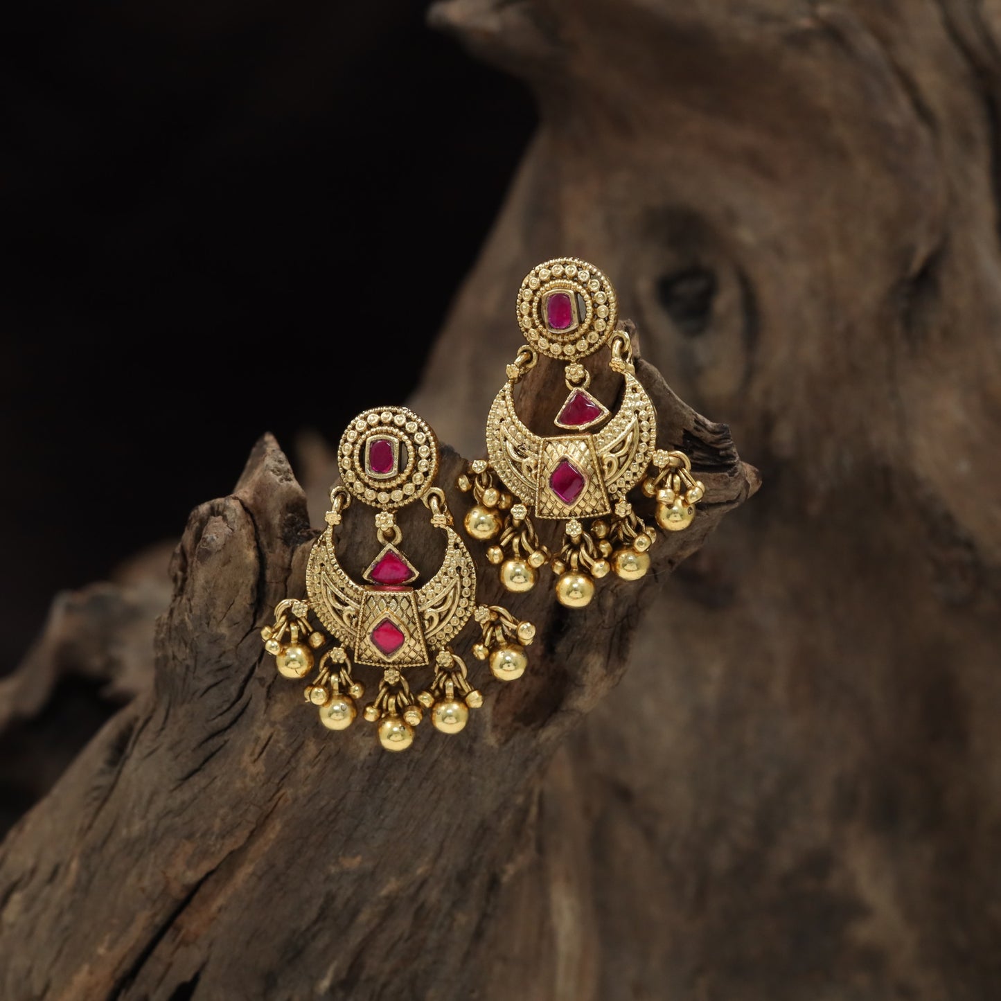 Ornate Antique Hangings Featuring Layered Curves and Detailed Openwork
