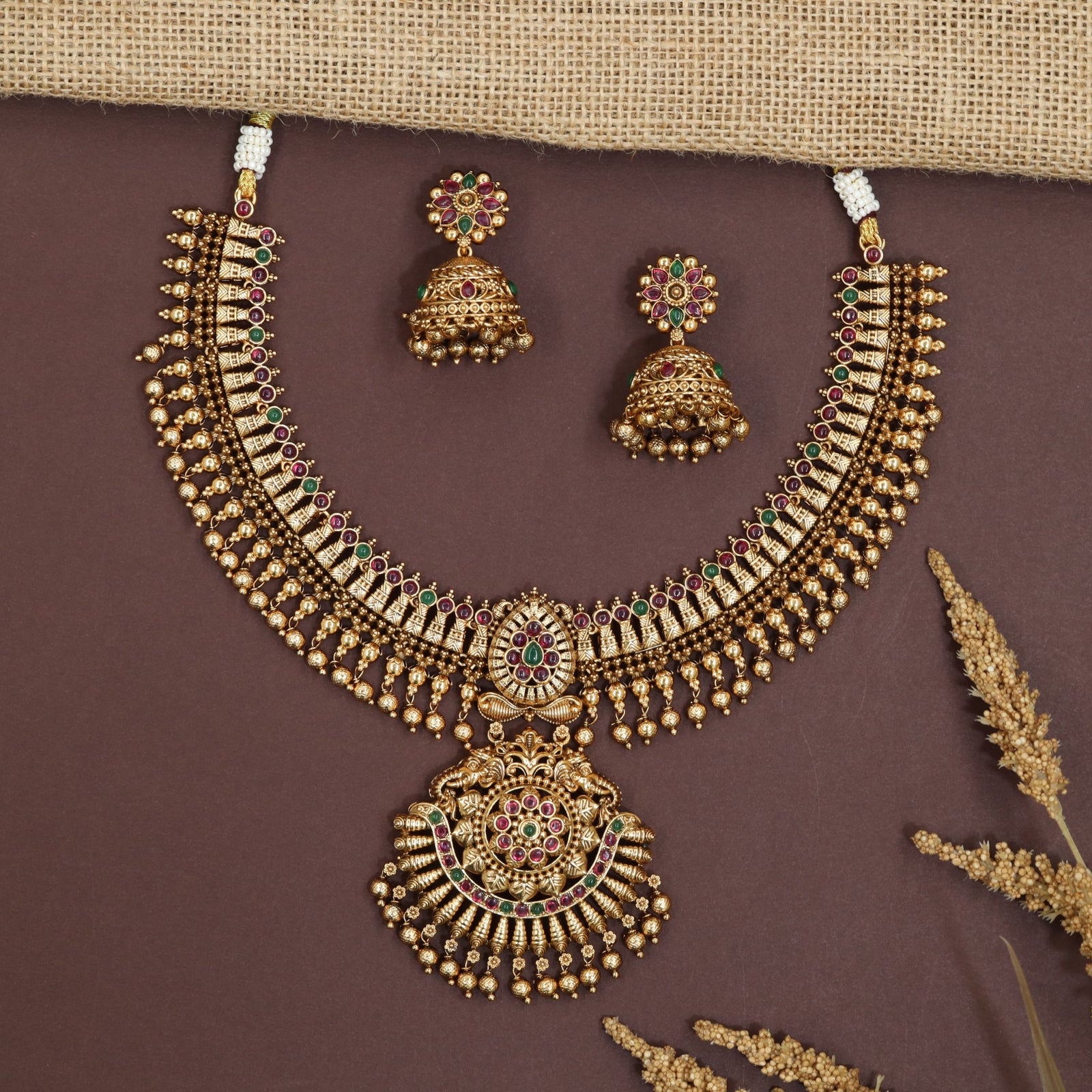Signature Fringe Necklace Antique Necklace