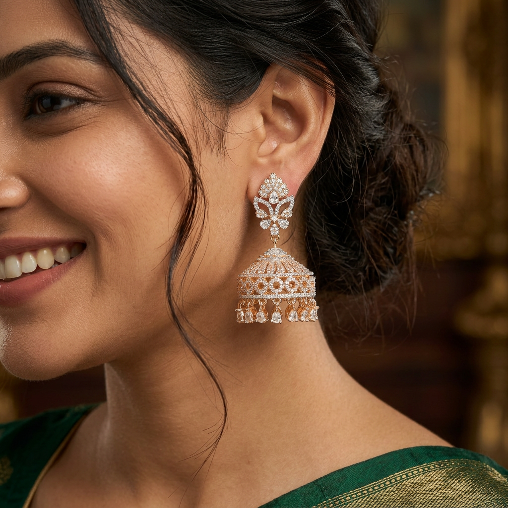 Grand lattice Gj jumka with rounded hanging design