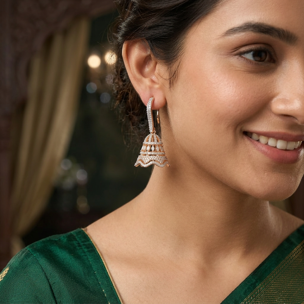 Avenue hook Gj Jumka with scalloped border detailing