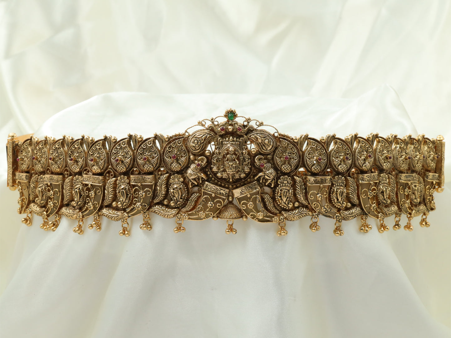 Lakshmi-Lion Claw Design & Elephant Crest Waist Belt