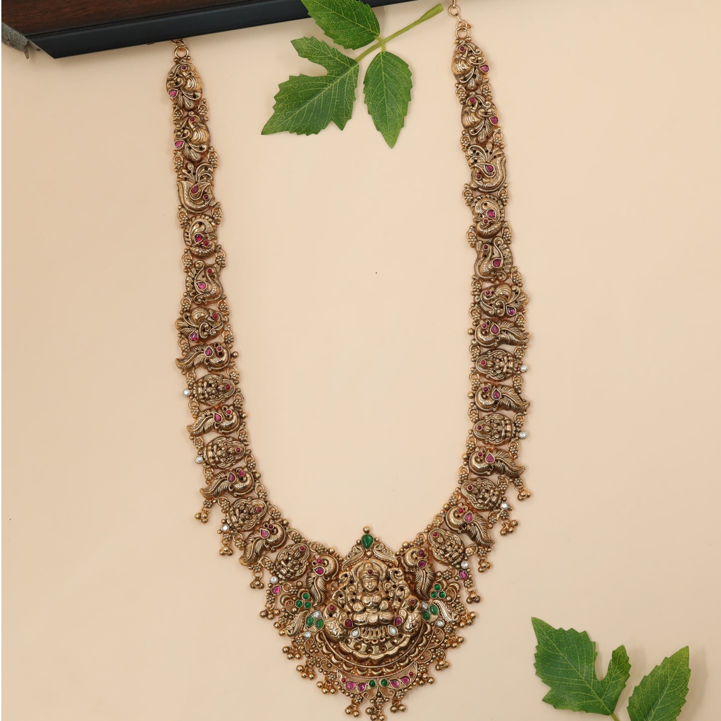 Lakshmi Signature Medallion Long Haara