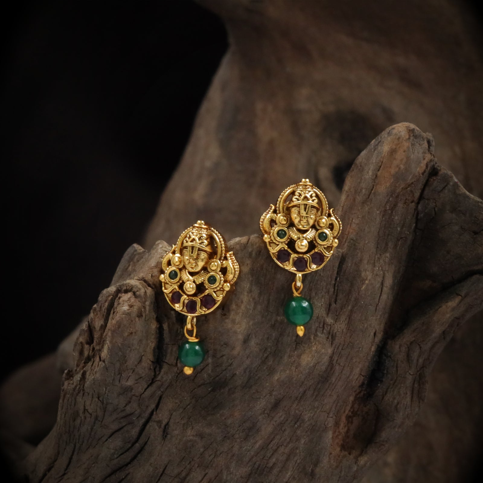 Venkateshwara Stud Earrings
