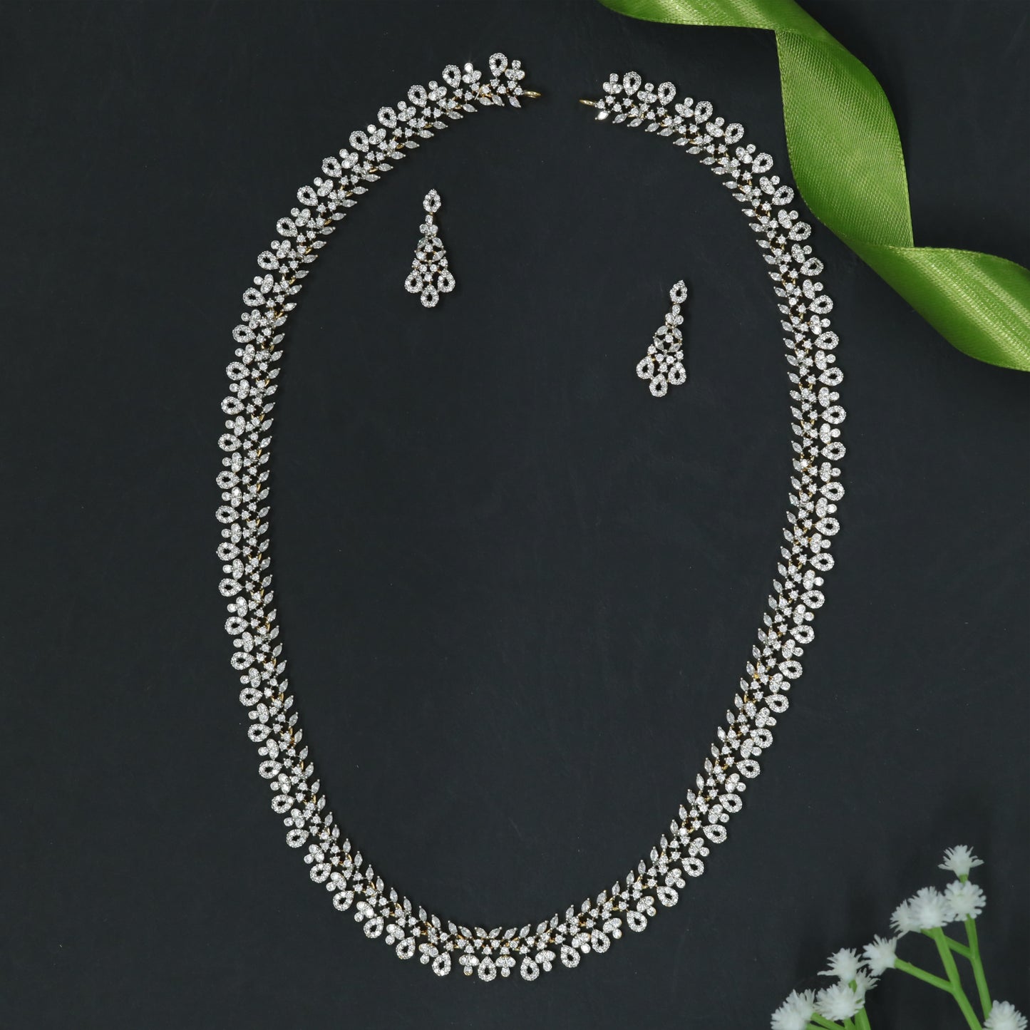 Floral Vine Pattern Long Haara