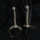Circular Double Border Panja with Marquise Link Chain Design