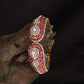 Paisley Bloom Kada with Twin Spiral Detailing