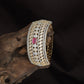 Grand Lattice Kada with Repeating Floral Pattern