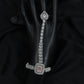 Square Frame Centre Panja with Triple Row Link Chain Design