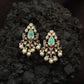Elite Kundan Hangings With Intricate Fringe And Border Craftsmanship