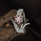 Knotted Petal Kada with Raised Floral Placement