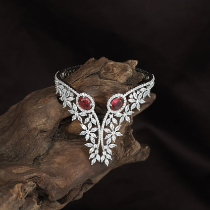 Lattice Garland Kada with Curved Side Styling
