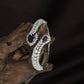 Tapered Vine Kada with Heart Drop End Detailing