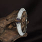 Braided Barrel Kada with Rounded Tip Detailing
