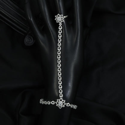 Premium Round Link Panja with Floral Connector Framework