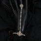 Modern Floral Link Panja with Structured Centre Alignment