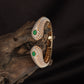 Radiant Weave Kada with Twin Oval Centre Accents