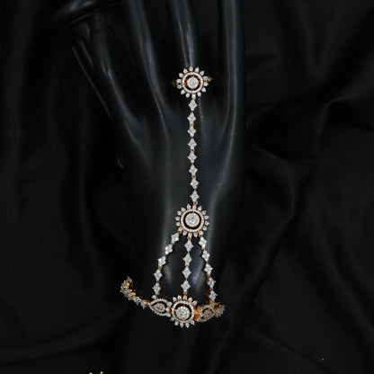 Circular Frame Panja with Coordinated Wrist Detailing