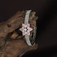 Petal Bloom Kada with Floral Centre Detailing