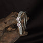 Crossvine Flower Kada with Elevated Centre Placement