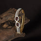 Crossvine Flower Kada with Elevated Centre Placement