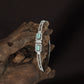 Twin Frame Kada with Rectangular Centre Detailing