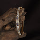 Twin Frame Kada with Rectangular Centre Detailing
