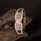 Bloom Kada with Structured Crystal Rows and Floral Panel Layout