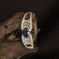 Bloom Kada with Structured Crystal Rows and Floral Panel Layout