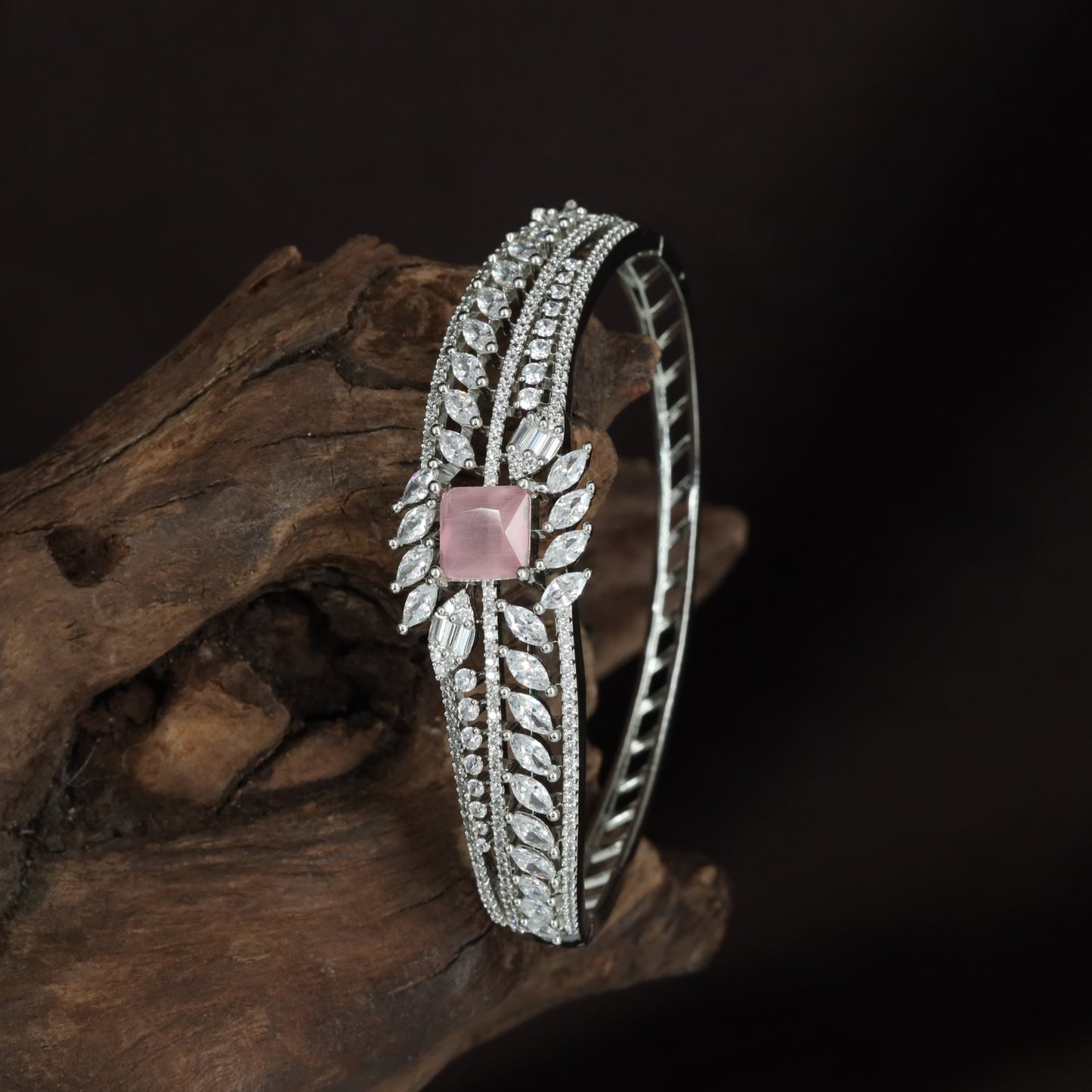Firelace Vine Kada with Layered Crystal Rows and Center Accent Placement