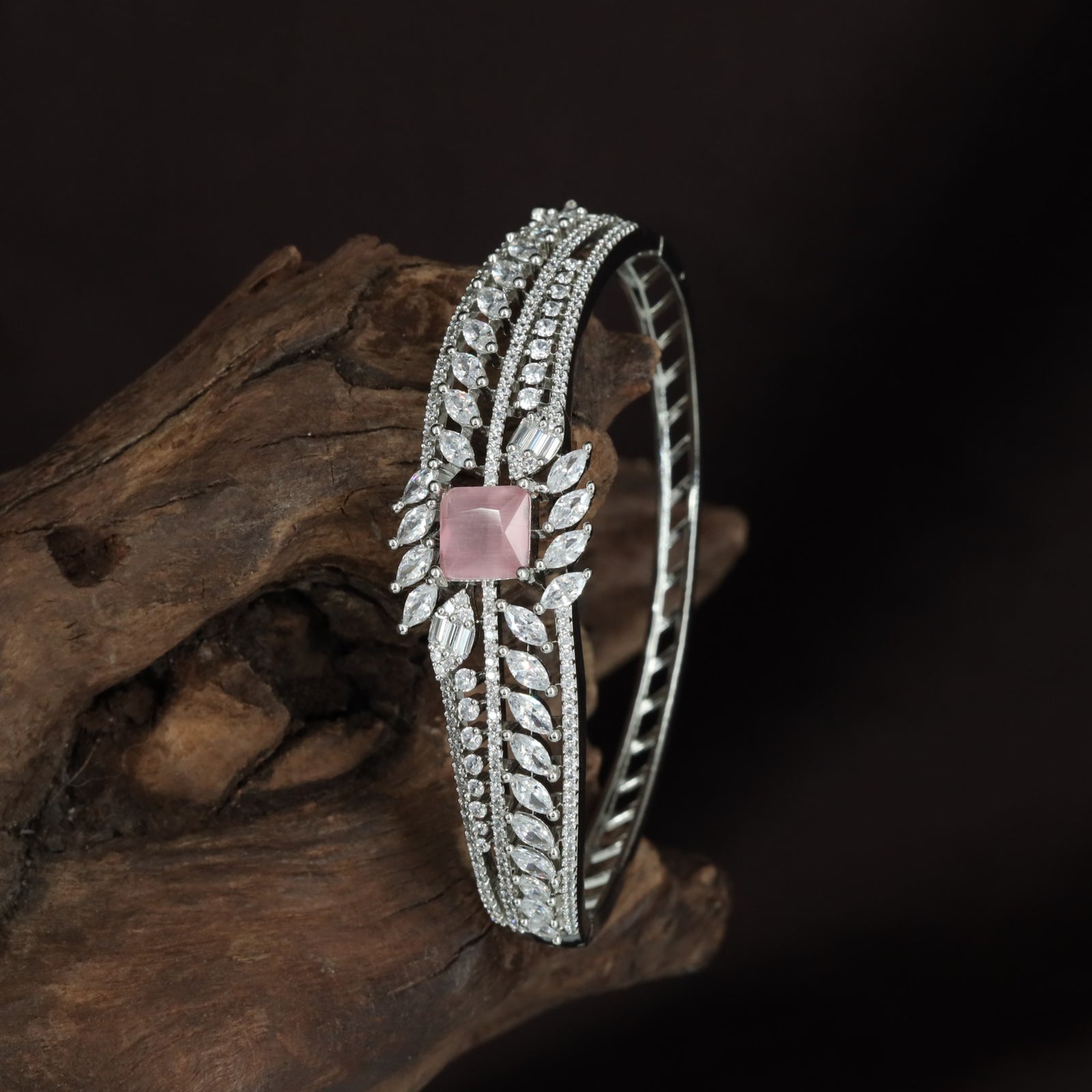 Firelace Vine Kada with Layered Crystal Rows and Center Accent Placement