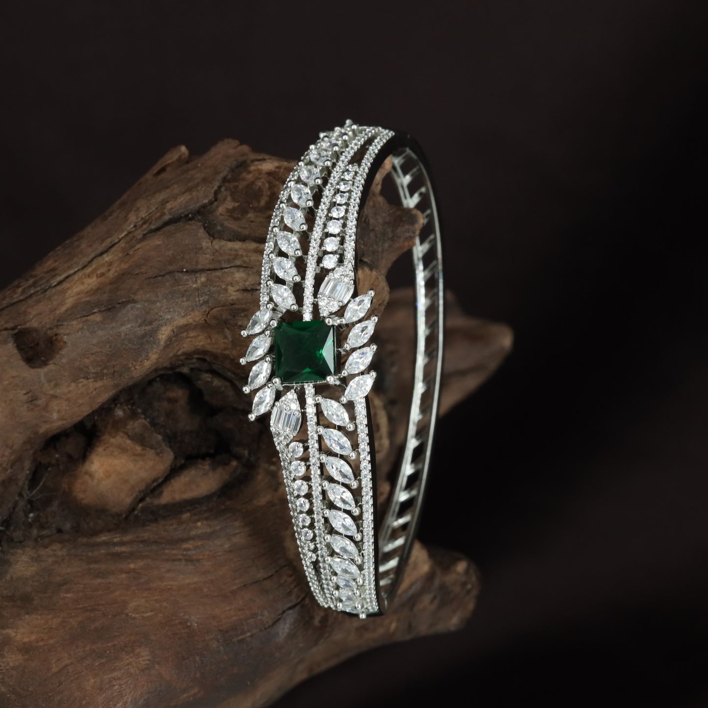 Firelace Vine Kada with Layered Crystal Rows and Center Accent Placement