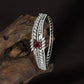 Firelace Vine Kada with Layered Crystal Rows and Center Accent Placement