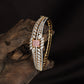 Firelace Vine Kada with Layered Crystal Rows and Center Accent Placement