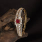 Firelace Vine Kada with Layered Crystal Rows and Center Accent Placement