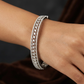 Infinity Weave Statement Kada with Interlaced Chevron Motif Design