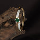 Chromevault Blossom Kada with Sculpted Floral Placement and Slim Band Flow