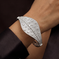Curved Shield Kada with Layered Surface Design