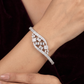 Signature Open Panel Kada with Layered Crystal Styling