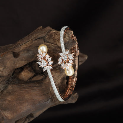 Prestige Petal Kada with Layered Band Detailing