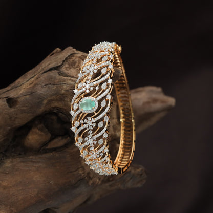 Scrollwork Frame Kada with Framed Oval Centre Detail