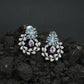 Garland Inspired Stud Earrings with Blossom Detailing
