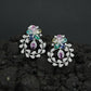 Garland Inspired Stud Earrings with Blossom Detailing