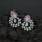Garland Inspired Stud Earrings with Blossom Detailing