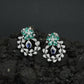Garland Inspired Stud Earrings with Blossom Detailing