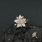 Floral Burst Finger Ring with Nature Inspired Design