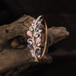 Botanical Scroll Rose Gold Kada with Elegant Vine Styling